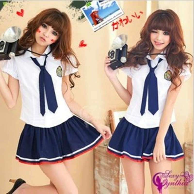 Japanese Korean School Uniform Set Student Uniform Tie Skirt Cute Female Student Uniform Sailor Suit Performance Set