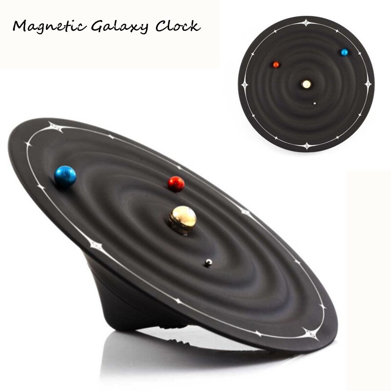 Magnetisk galakse bane bordur nørd dekorationsmaskine gadget jul orbital planet saat skrivebord