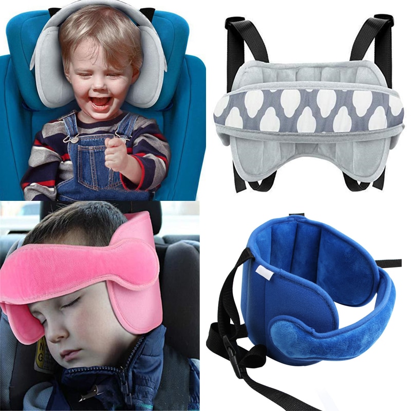 Sicher Art Auto Sitz Kopf Unterstützung Gürtel Komfortable Unterstützung Kissen Für freundlicher Baby Einstellbare Nacken Schutz Weichen Kissen