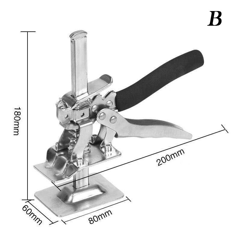 Handheld Tile Leveling System Tile Height Regulator Precision Locator Wall Level Lifting Construction Tool Labor-Saving QP2: B