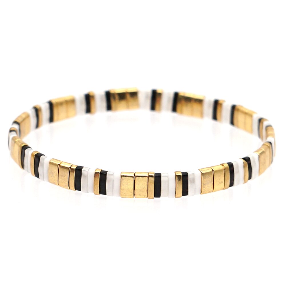 Go2boho Miyuki Tila Kralen Armbanden Voor Vrouwen Bohemien Armband Zomer Strand Sieraden Pulseras Mujer Moda Spacer Kralen Sieraden