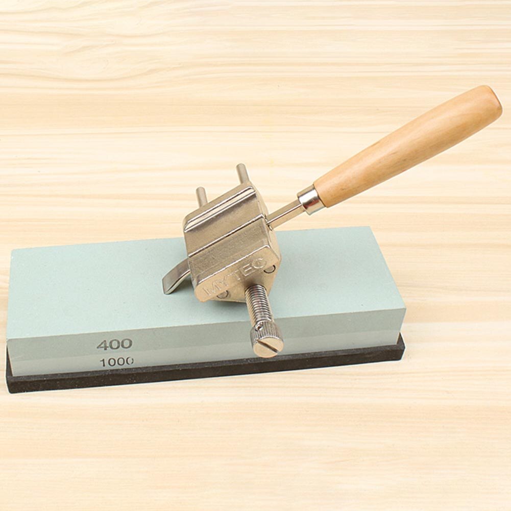 Sharpener Manual Grinding Chisel Plane Stainless Steel Durable Angle Sharpener Guide Jig Woodworking Household Grinding Tools