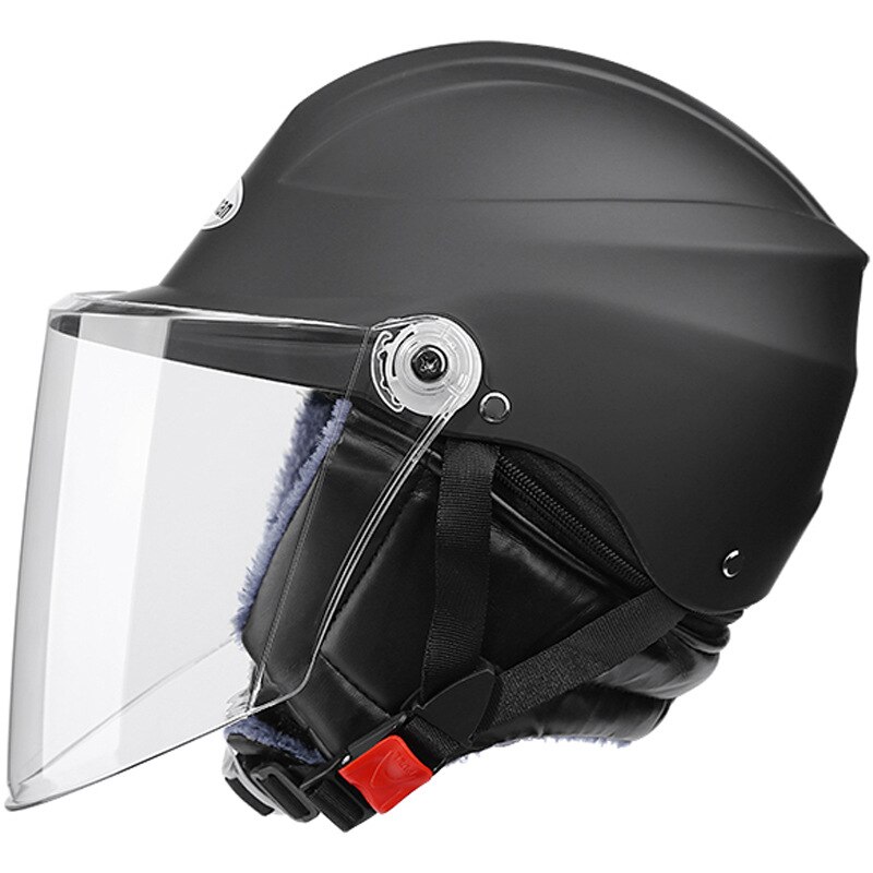 Warm Motorhelmen Fietsen Elektrische Fiets Helm Motocross Hele Helm Lens Vizieren Mannen Vrouwen Scooter Motorhelm