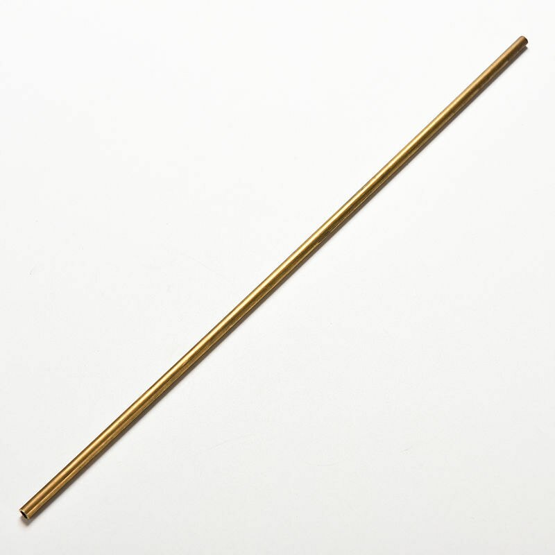 Mässingsrör rörrör rund ytterdiameter 2mm 3mm 4mm 5mm lång 300mm vägg 0.5mm: 4mm