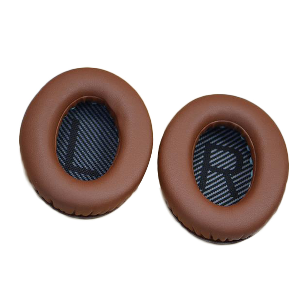 Vervanging Oorkussens Oorkussen Voor Bose Quietcomfort Qc 2 15 25 35 Oor Kussen Voor QC2 QC15 QC25 QC35 Soundtrue hoofdtelefoon Deel: Brown Black mat LR