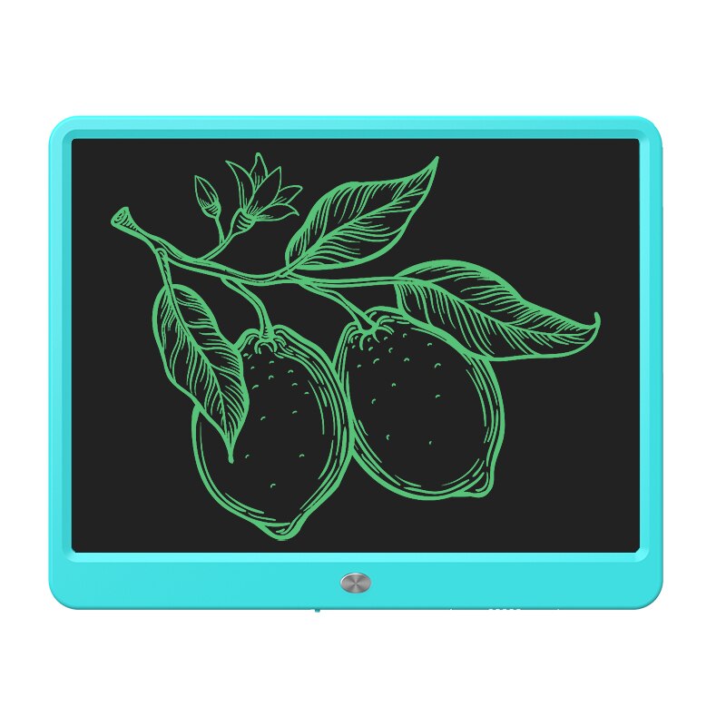 10 ''LCD Schreiben Tablet Bord Kinder Schreiben Pad Zeichnung Malerei Grafikkarte Kind Kreativität Phantasie Kind: 15 Inch Blue