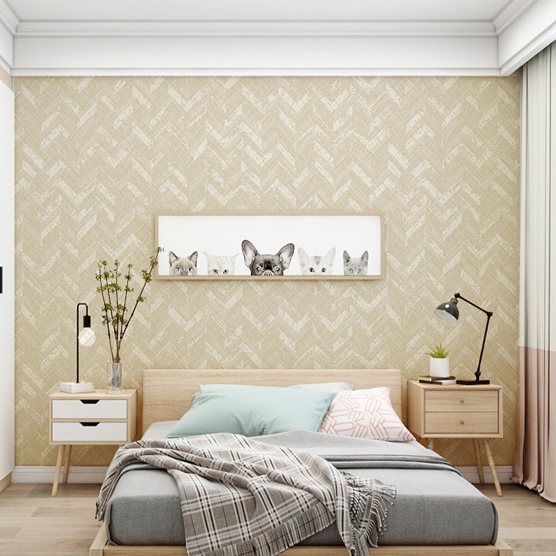 50cm x1m Nordic Luxury Wall Paper Geometric Diamond Bedroom Study Wallpaper TV Background Non-woven Wallpaper for Living Room