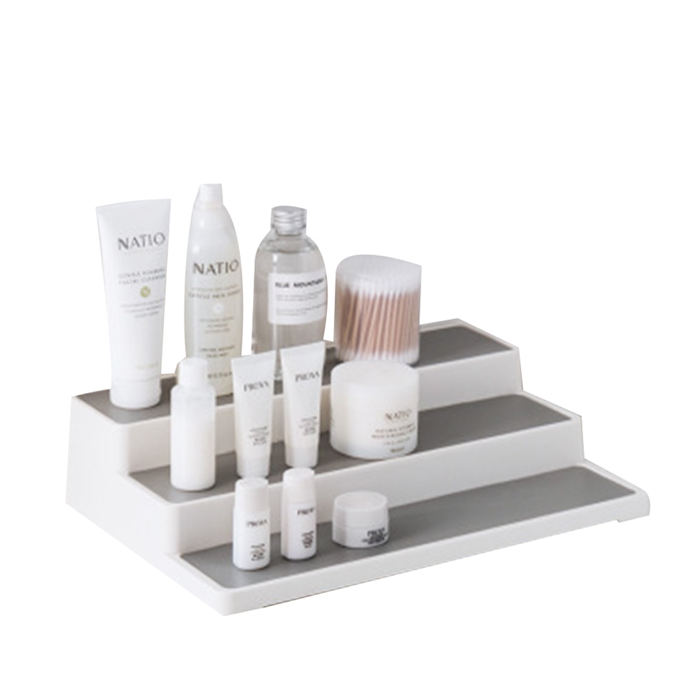 1pc 3-Tier Kitchen Step Shelf Expandable Organizer Cabinet Pantry Organizer/Spice Rack for Spice Bottles Jars Seasonings