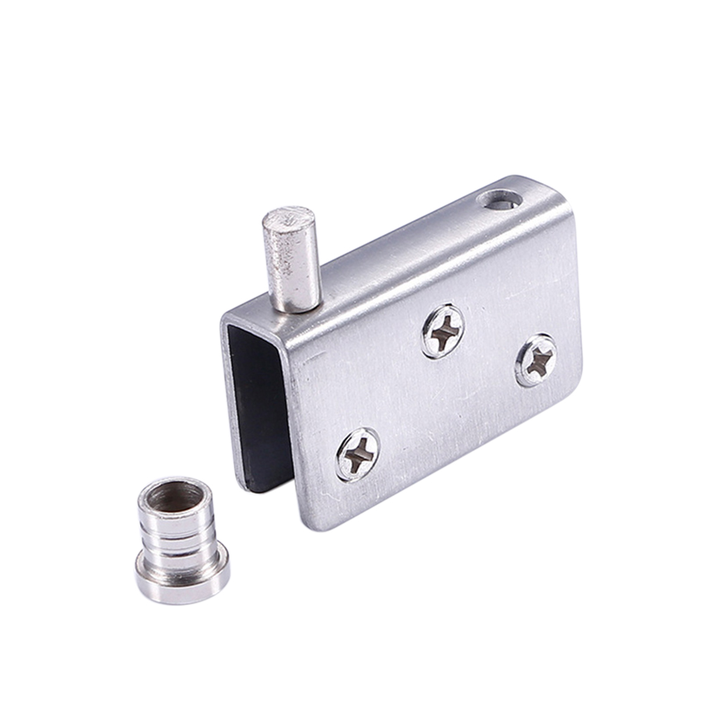 1/2/4pcs Stainless Steel for 5-8mm Glass Door Glass Pivot Clamps Door Hinges AUG889