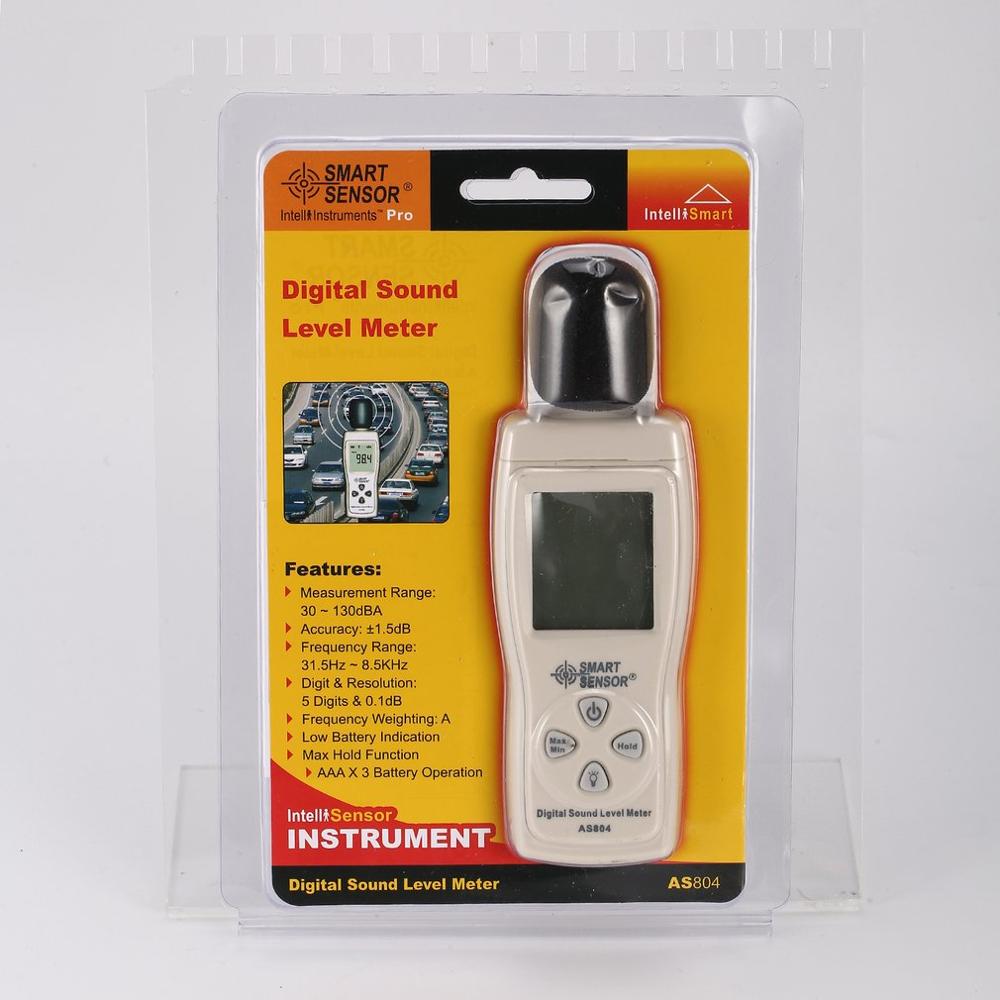 Digital sound level meter Measure 30-130dB Noise dB Decibel meter Monitoring Testers Metro Diagnostic-tool Smart Sensor