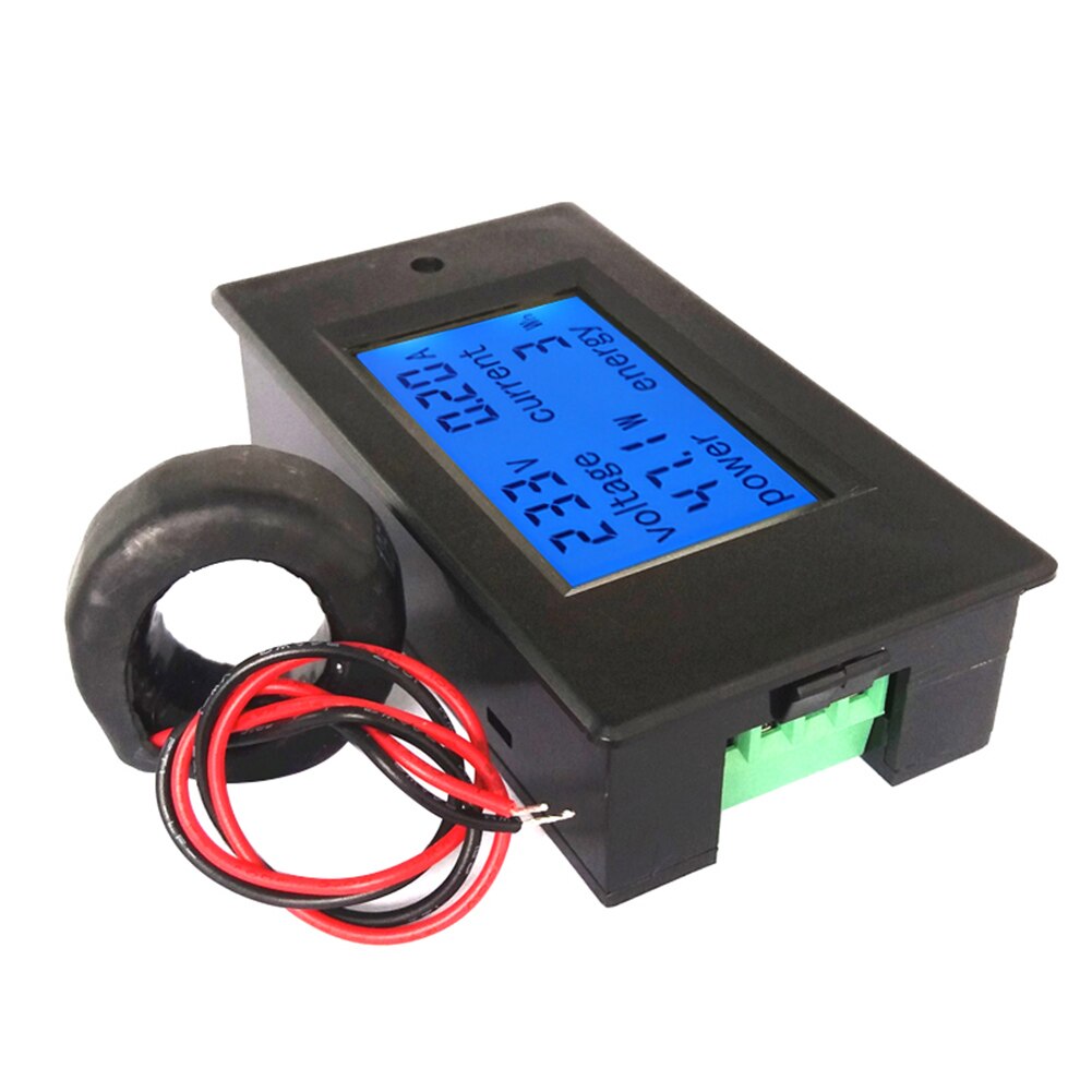 100A AC woltomierz amperomierz cyfrowy watomierz monitor KWh trwały płyta LCD-M25