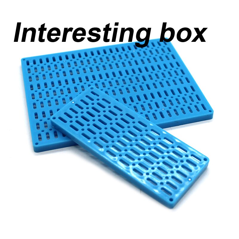 2mm perforated plastic fixed plate connecting plate DIY small handmade model stem maker material