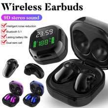 S6 Plus Bluetooth Oortelefoon Muziek Headset Waterdichte Oortelefoon Sport Oordopjes Voor Iphone Huawei Oppo Xiaomi Tws Draadloze Hoofdtelefoon