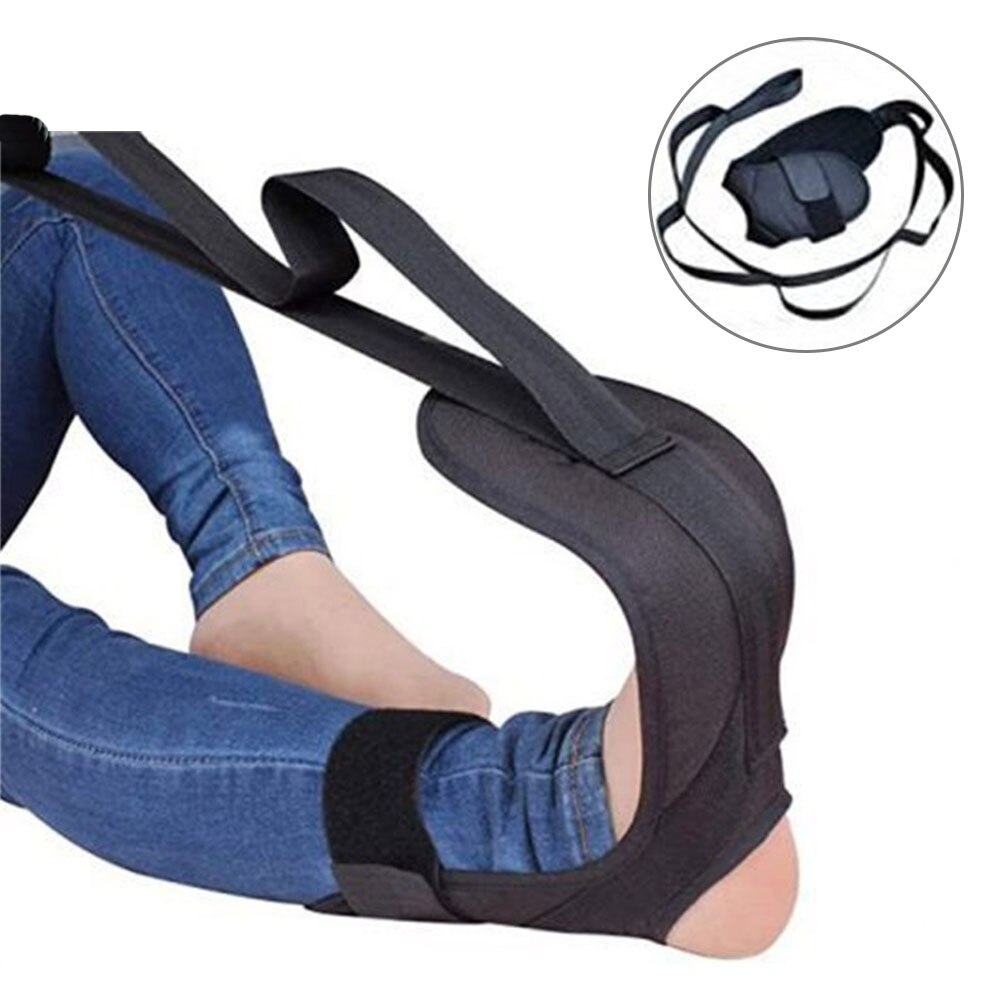 Fitness Foot Flexibility With Loop Plantar Fasciitis Training Resistance Band Yoga Belt Stretch Legs Rehabilitation Workouts
