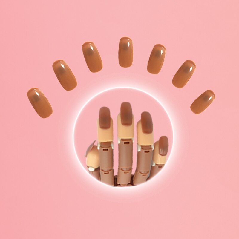 Puntas de uñas postizas 200 uds, pegatinas de uñas falsas profesionales transparentes para practicar manicura, herramientas para uñas, pinzas para uñas cortas uñas de practica para manicura dedo para practicar uñas