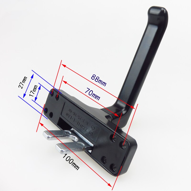 Deur En Raam Transmissie Handgrepen Aluminium Platte Open Opknoping Venster Turn Handvat