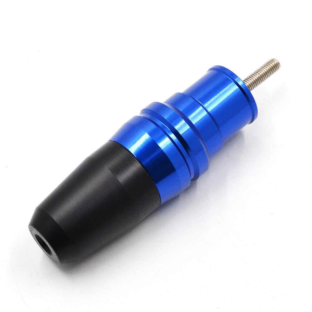 Deslizador de escape para motocicleta Yamaha, accesorios de protección contra caídas, almohadilla deslizante de choque, para YZF, R25, YZF, R3, MT25, MT03, años a: BL