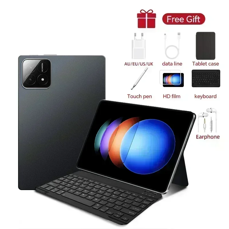 2025 Pad 7S Pro Global Mi 11 inch tablet Android 14 22GB 2TB Snapdragon 8 Gen2 4K HD 5G WIFI Bluetooth WPS 20000mAh tabletten Tab: ELEVEN / other
