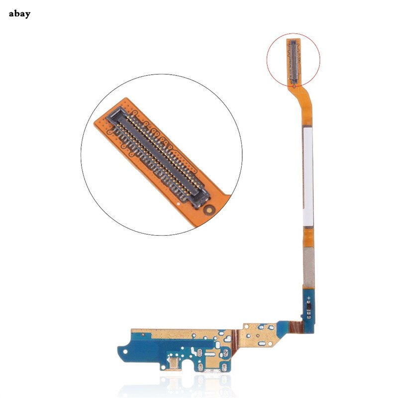 Voor Samsung galaxy s4 i9505/i9500 Dock Connector Oplader Opladen Port USB Flex Kabel reparatie onderdelen voor Samsung galaxy s4 Dock