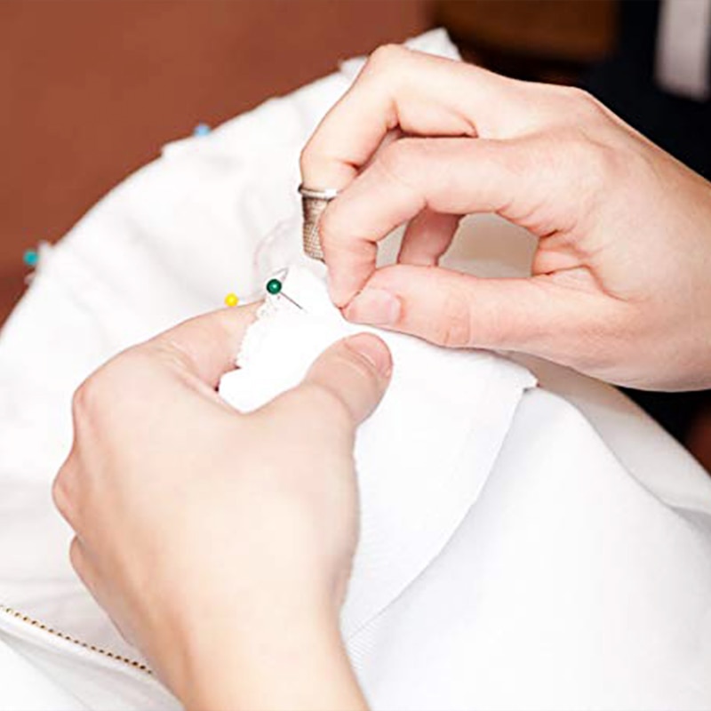 Épingles à coudre droites colorées | 40/120/240/480 pièces, épingles pour tête, perles blanches rondes, épingles de Quilting pour artisanat