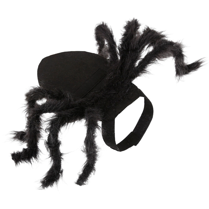 Halloween Katten Cosplay Kostuums Kleine Honden Spider Dressing Up Kleding Horror Lange Bont Benen Grappig Kostuum