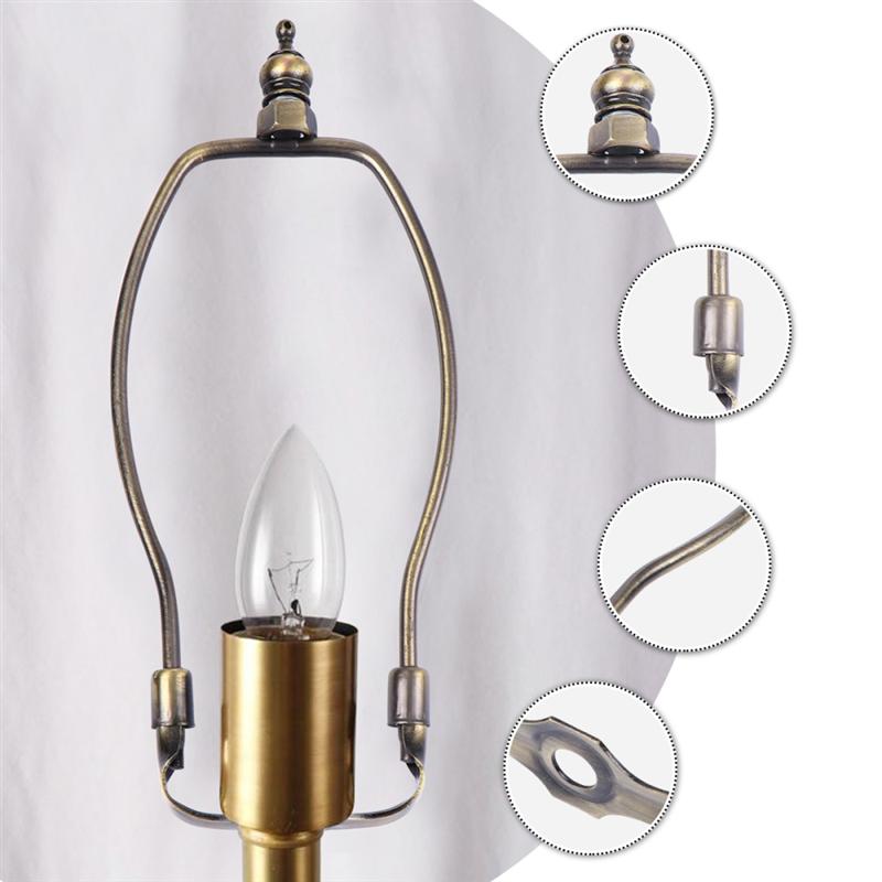 Lamp Harp Holder Horn Lamp Bracket Horn Lamp Frame Horn Light Bracket Iron Lamp Bracket