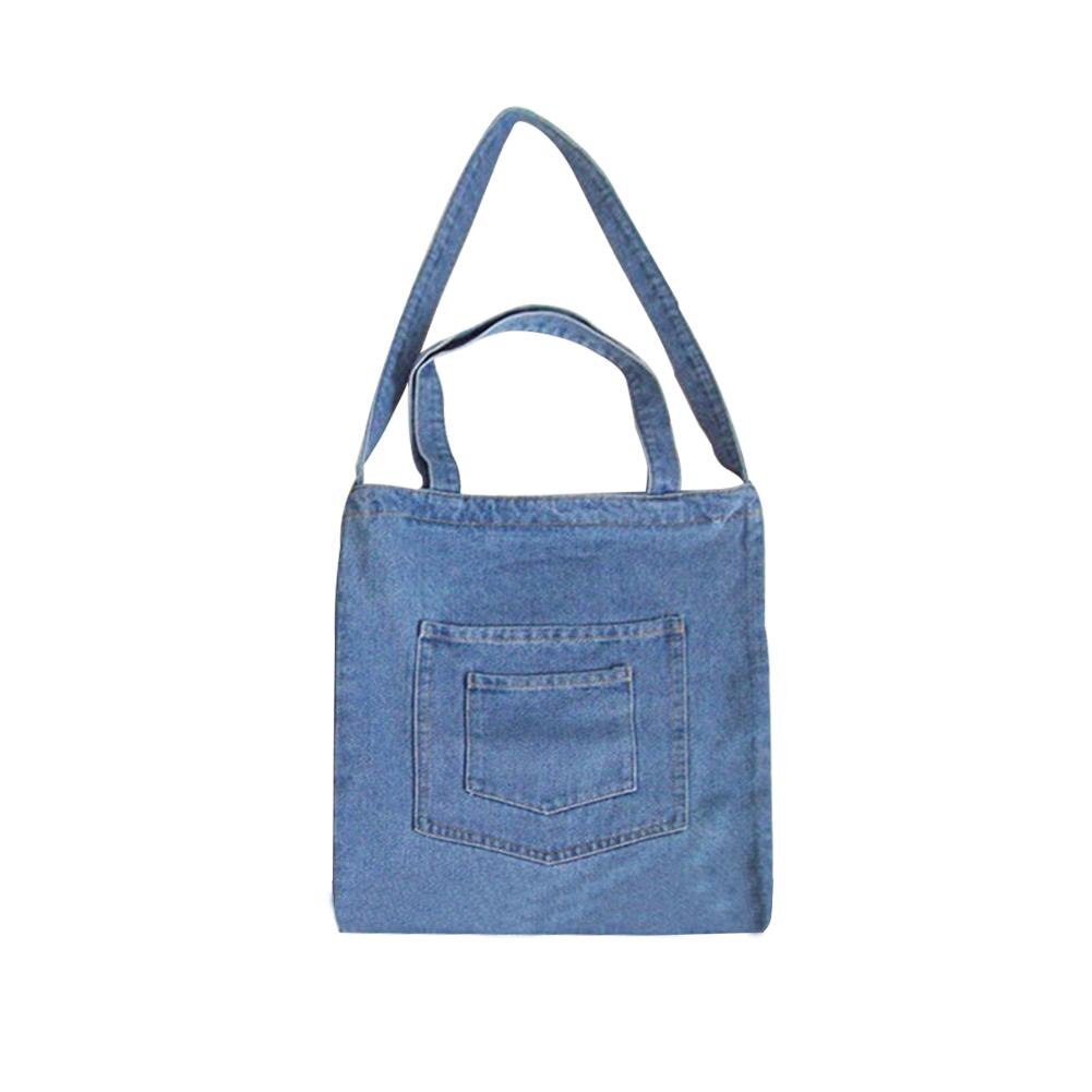 Vrouwen Handtassen Messenger Canvas Tas Modieuze Denim Jean Art Winkelen Mummy Schouder Messenger Blues Crossbody Tas bolsaszakken