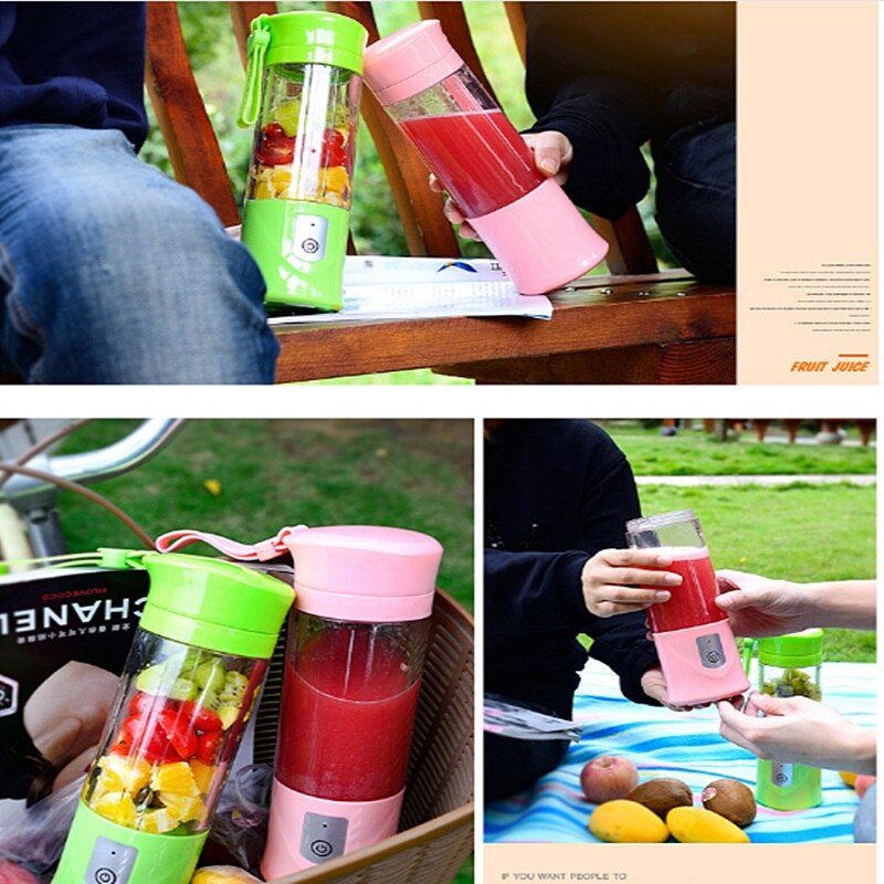 Mini blender hand blender travel blender the rechargeable portable juicer
