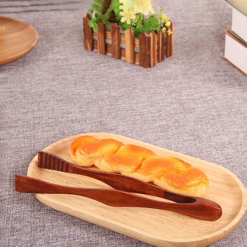 Kooktang RVS Voedseltang Anti-hitte Brood Clip Buffet Koken Gebak Klem Gebruiksvoorwerp Steak BBQ Tang Keukengereedschap