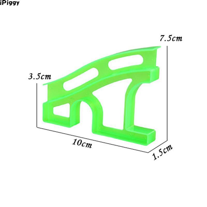 Ipiggy Gloeiende Auto Racing Track Glow In Dark Speelgoed Kruising/Tunnel/Boogbrug Auto Set Bocht Flex cars Speelgoed Voor Kinderen