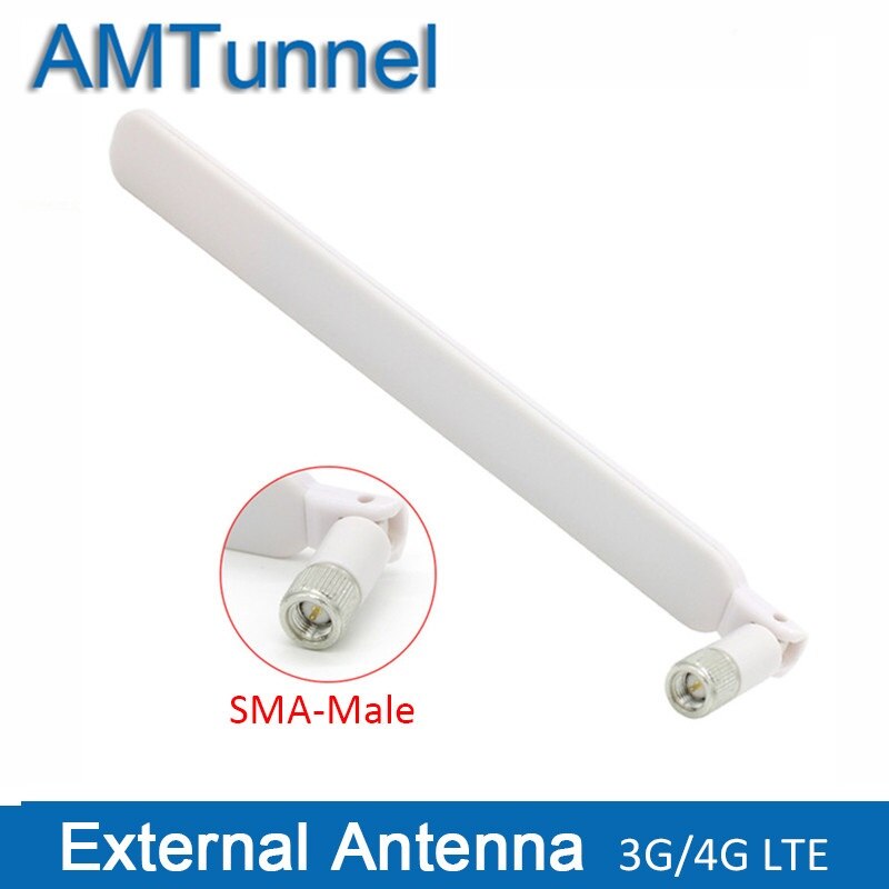 3g 4g antenne 8 dbi 4g lte ekstern antenne sma mannlig wifi-antenne for huawei  b310 b593s b315 e5186s- serie modemrouter