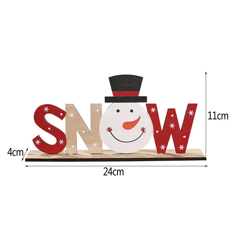 Gelukkig jaar doe-het-zelf knutselwerkje houten eland ornamenten kinderkerstversiering voor thuis kerstboom houten ornament: Zy377-b03