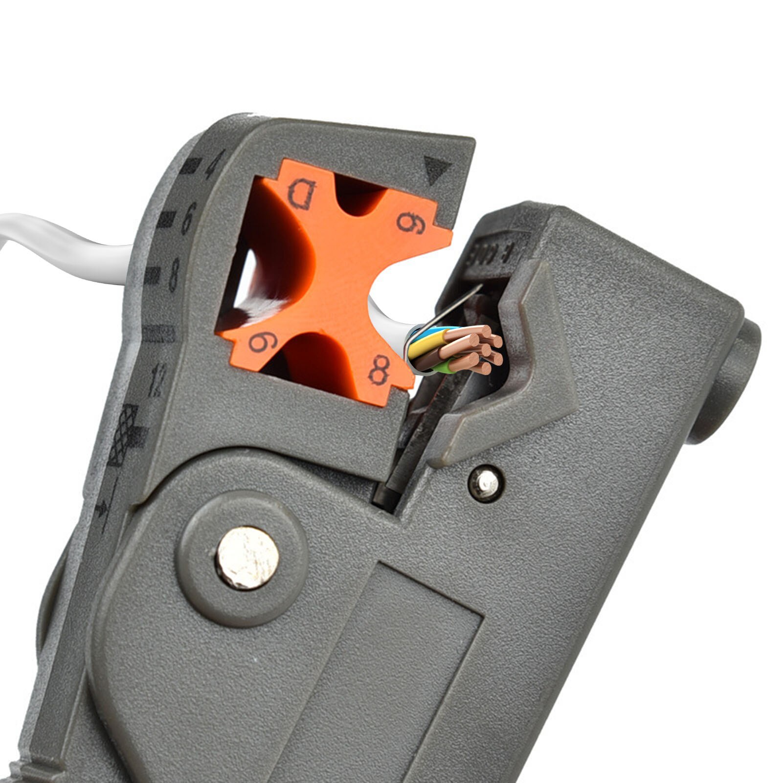 Wire Stripper Multifunctional Adjustable Cable Cutter Tool Suitable For UTP/STP And Other Network Cables