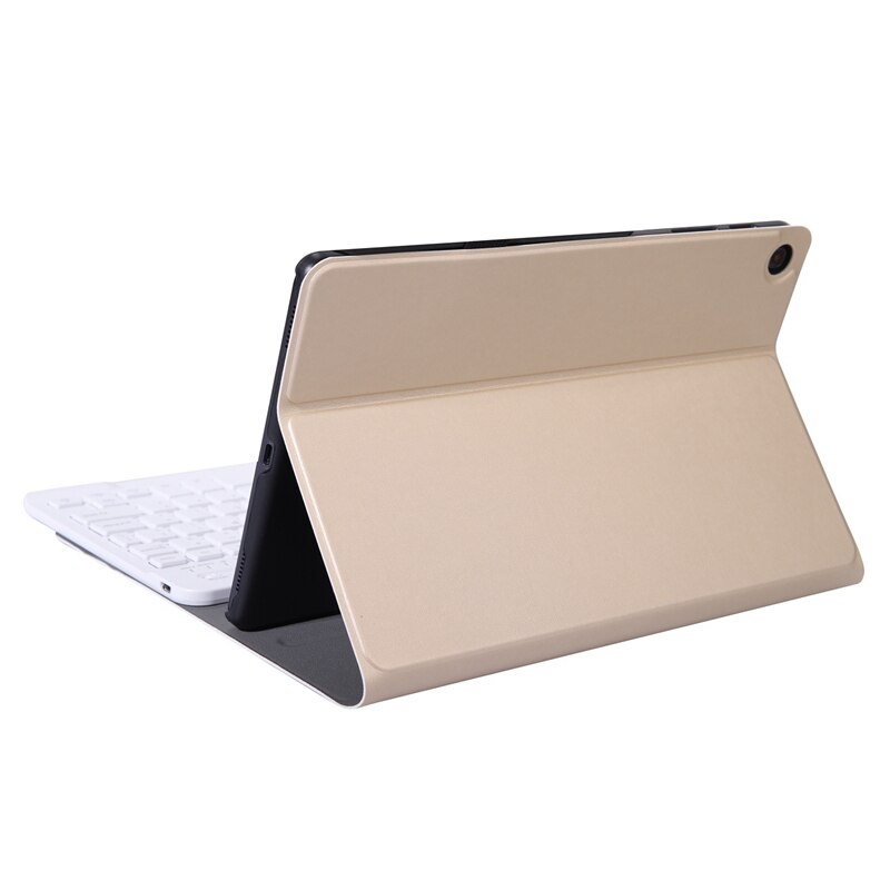 Keyboard Case Voor Samsung Galaxy Tab Een 10.1 Sm-T510 Sm-T515 T510 T515 Case Toetsenbord Voor Samsung Tab Een 10.1 cover + Toetsenbord: Gold