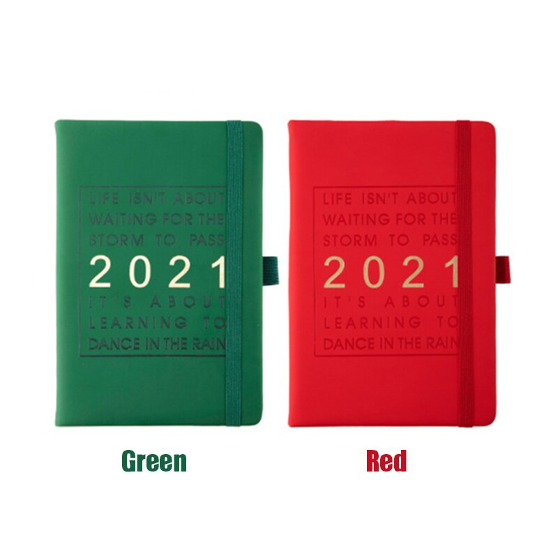 Academic Daily Planner Monthly and Weekly Dated Calendar Organizer Book A5 Thicker Paper 400 Pages UD88