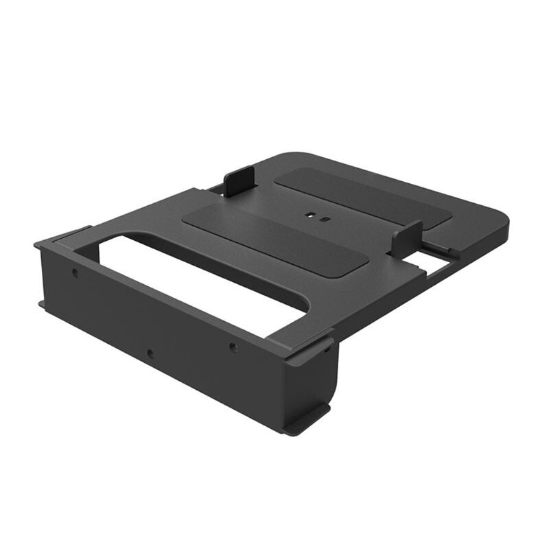 1 PC Universal Smart TV Box Stand Holder DVD Set Top Box Mount Support Wall-Mounted Router Bracket Storage Rack Black