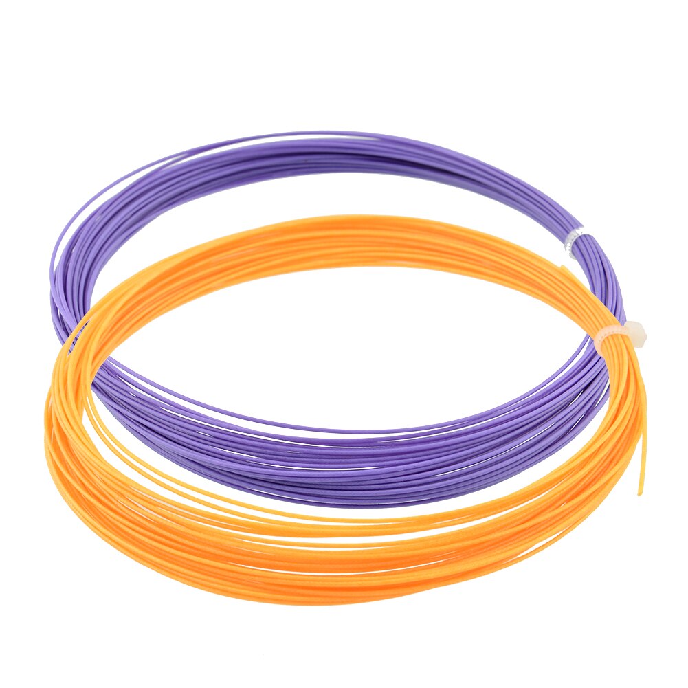 sport badminton racchetta corda 0.75 millimetri di Ricambio Calibro 10M Fibra di nylon NUOVO Volano Accessori per Lo sport