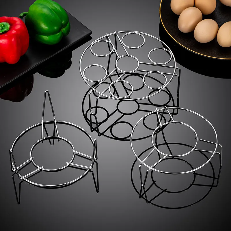 Dikke Rvs Steamer Voedsel Keuken Kookgerei Stoomboot Rack Insert Voorraad Koken Stomen Stand Keuken Verwarming Leveringen