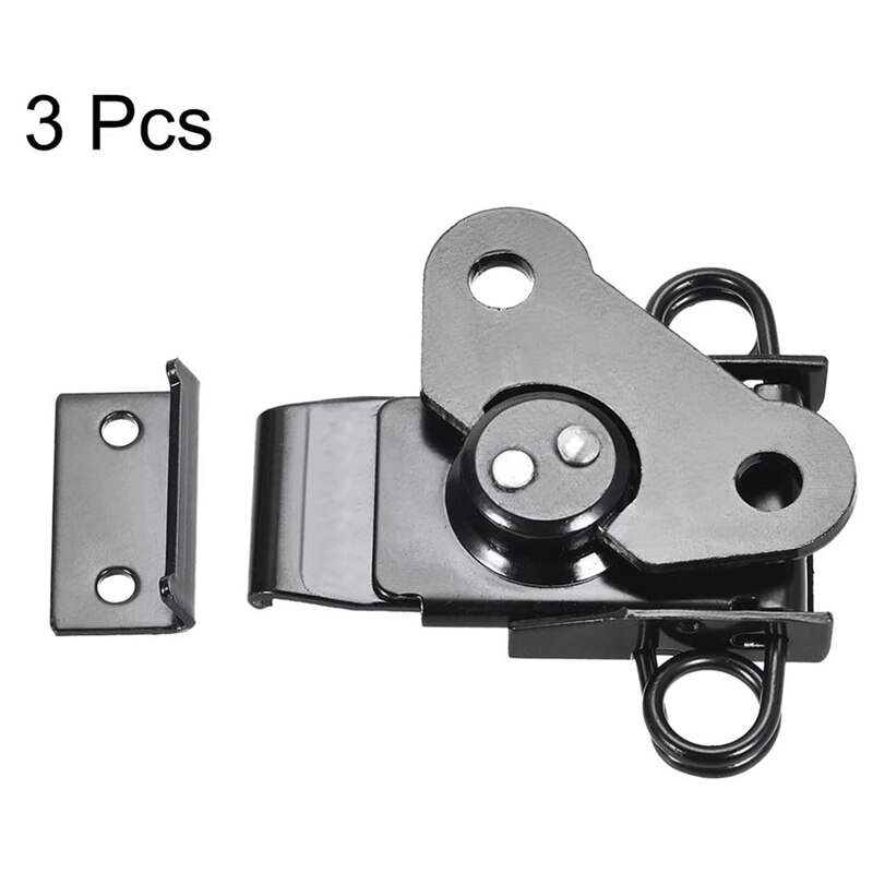 Packing Box Hasp Heavy Box Lock Wooden Box Butterfly Lock Iron Spring Butterfly Twist Lock