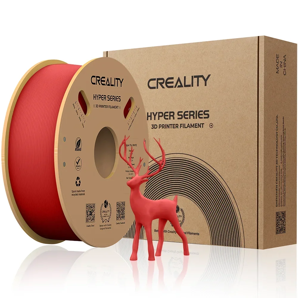 Creality PLA Filament Pro Hyper PLA High Speed 3D Printer Filament 1.75mm 1kg for Creality K1/K1 Max/Ender-5 S1: Pink