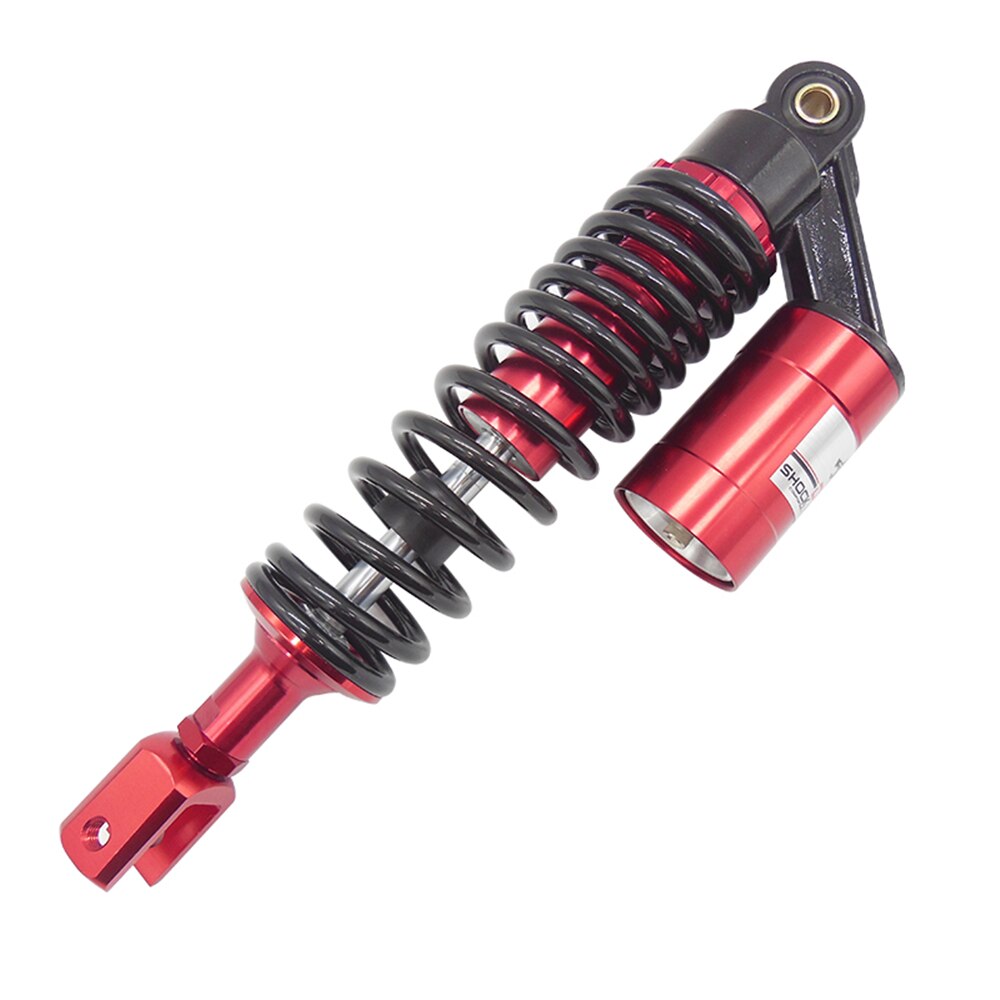 280mm 320mm lucht schokdemper achtervering voor yamaha scooter dirt street bike gokart bromfiets quad atv 150cc-750cc universeel: 280mm rode
