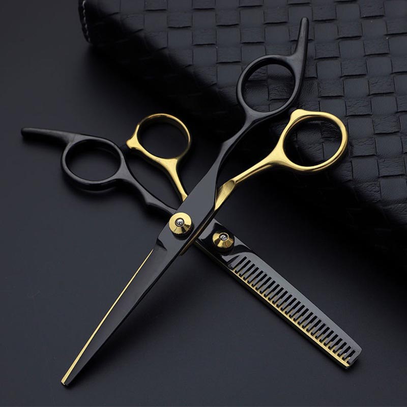 Saks for frisør barber tynt hår klippe saks saks tell mfjd 01