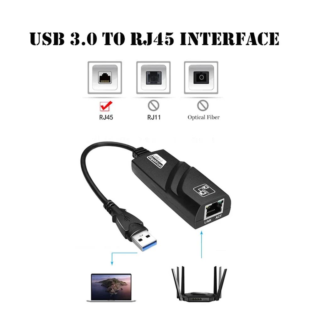 10/100/1000Mbps USB C Type-C Ethernet Naar RJ45 2.5G USB 3.0 Bedrade Adapter Converter Lan netwerk Hub Voor Win 7/8/10 Voor PC Laptops