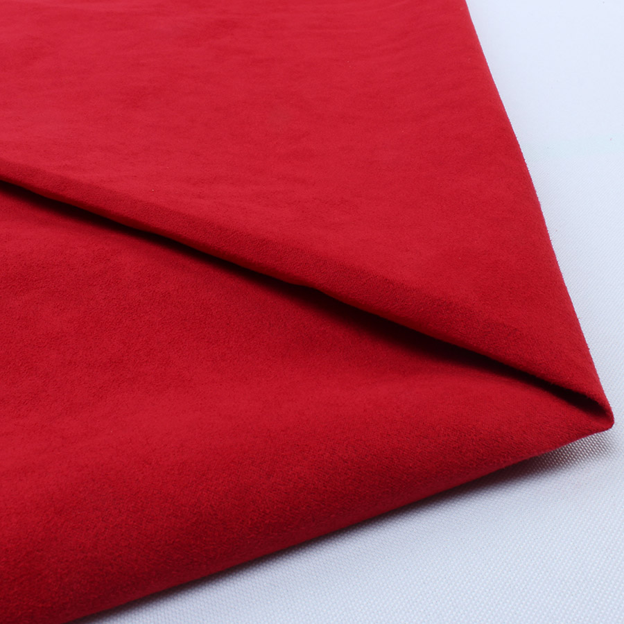 Jednolity kolor Faux zamsz Cienka tkanina satynowa podkładka robić odzieży Odzież Mikro zamsz Materiał Torby Buty sofa Pokrowiec Poduszka: Czekolada