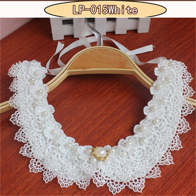 Bavoir col ras du cou collier bijoux pour femmes pour mariage déclaration détachable col femmes noir faux