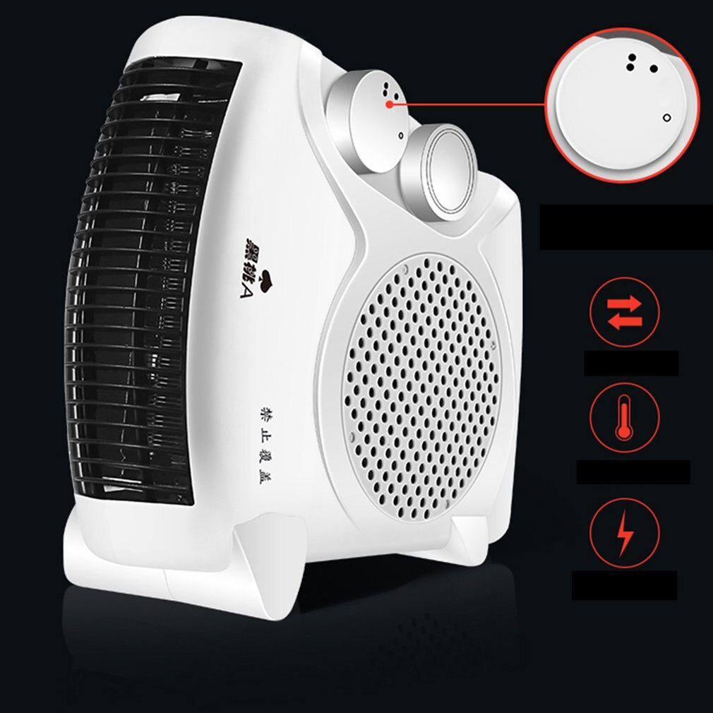 Mini Vertical Horizontal Dual-Use Heater Desktop Heater Home Bedroom Living Room Heater Office Mini Electric Heater