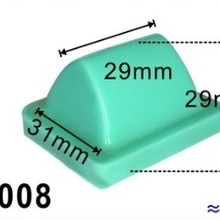 Silikon gummi pad kopf für pad druckmaschine 29mm länge holz basis