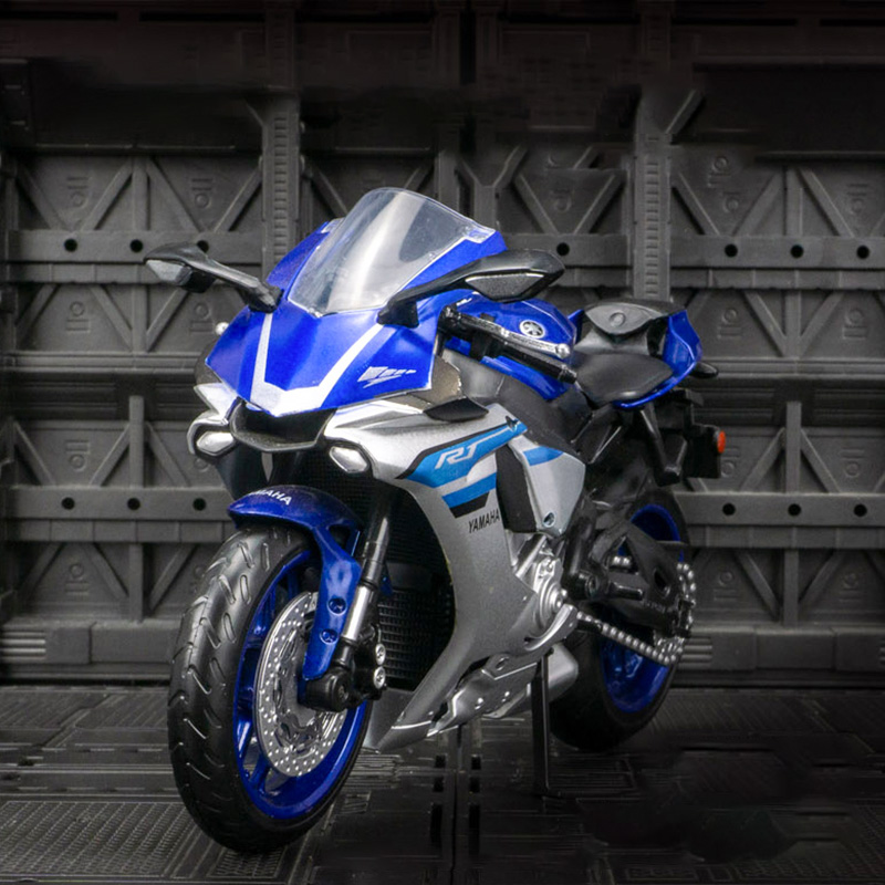 Accessori divertenti per la consolle centrale dell'auto, fantastici ornamenti da scrivania, decorazioni squisite in auto, modelli in lega di motociclette