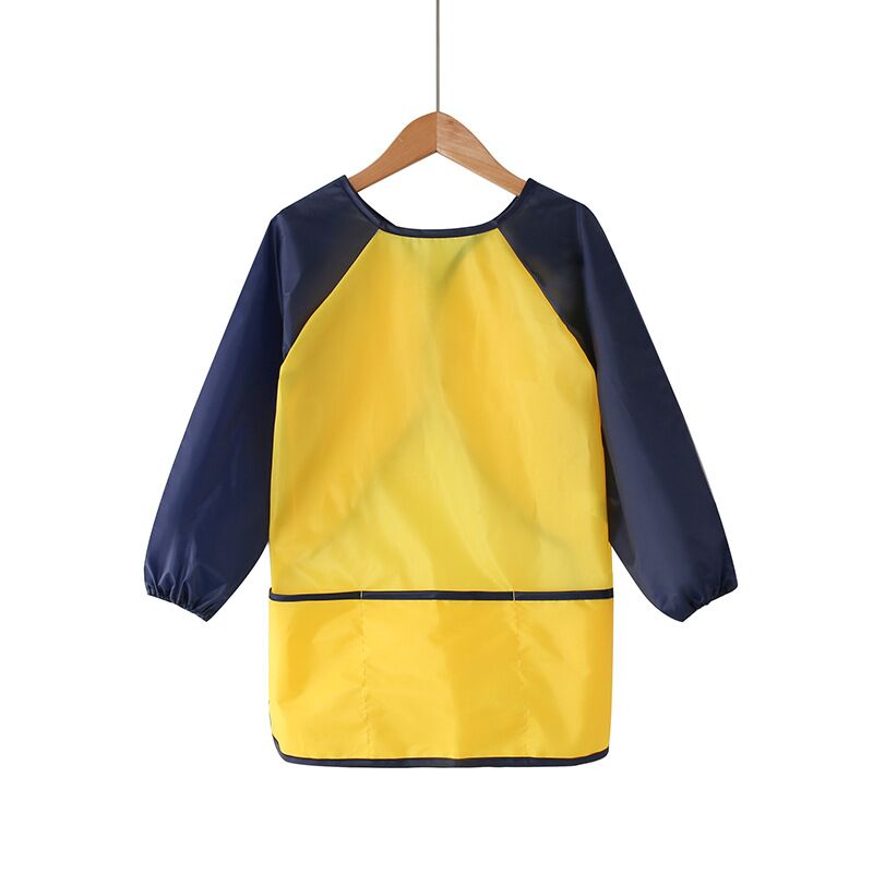 Leuke Baby Slabbetjes Waterdichte Lange Mouw Schort Kinderen Voeden Kiel Bib Burp Kleding Zachte Eten Peuter Kleding