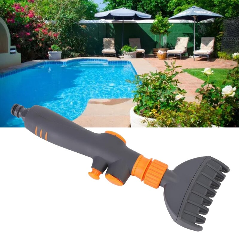 Limpiador cepillos de limpieza de núcleo de filtro de piscina, herramienta de lavado de plástico, herramientas multiusos para limpiar paredes y piscinas